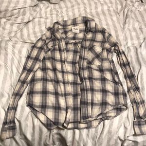 White and Black Flannel